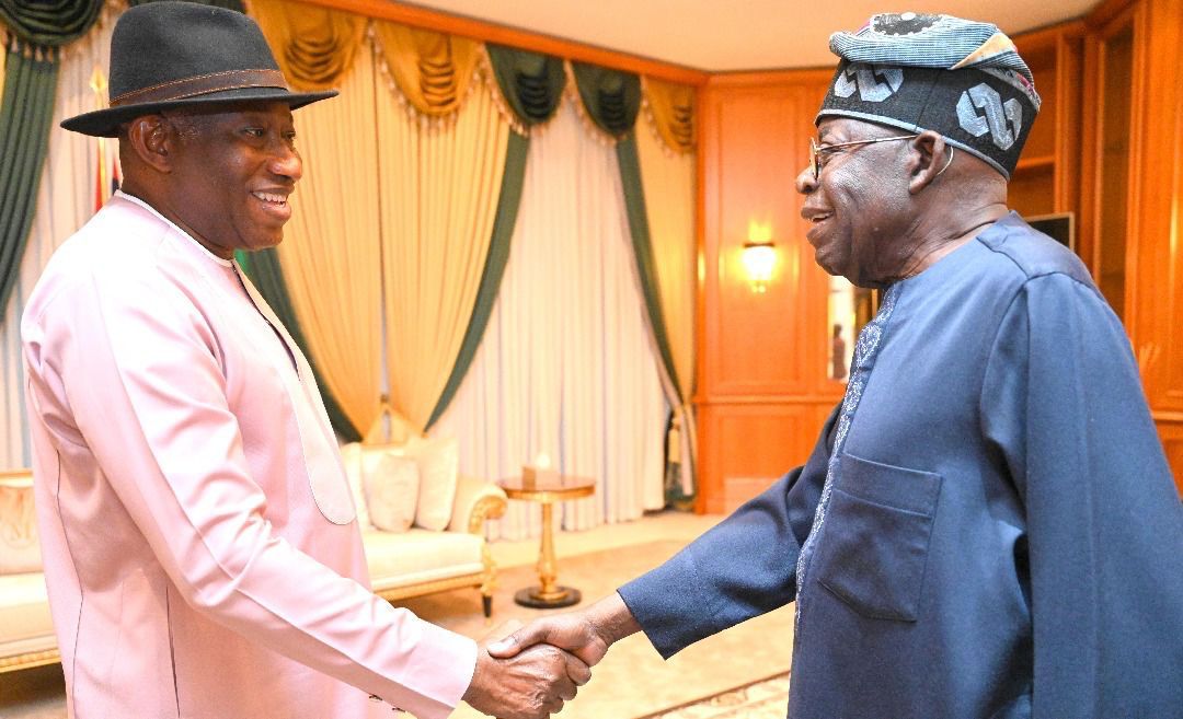 former President Goodluck Jonathan, President Bola Tinubu