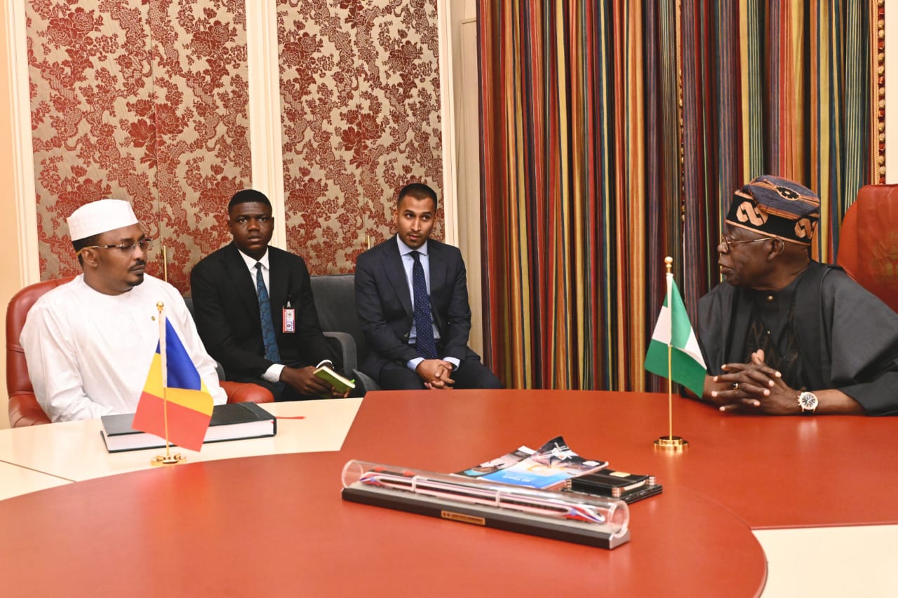 President Tinubu, Mahamat Idriss Déby Itno