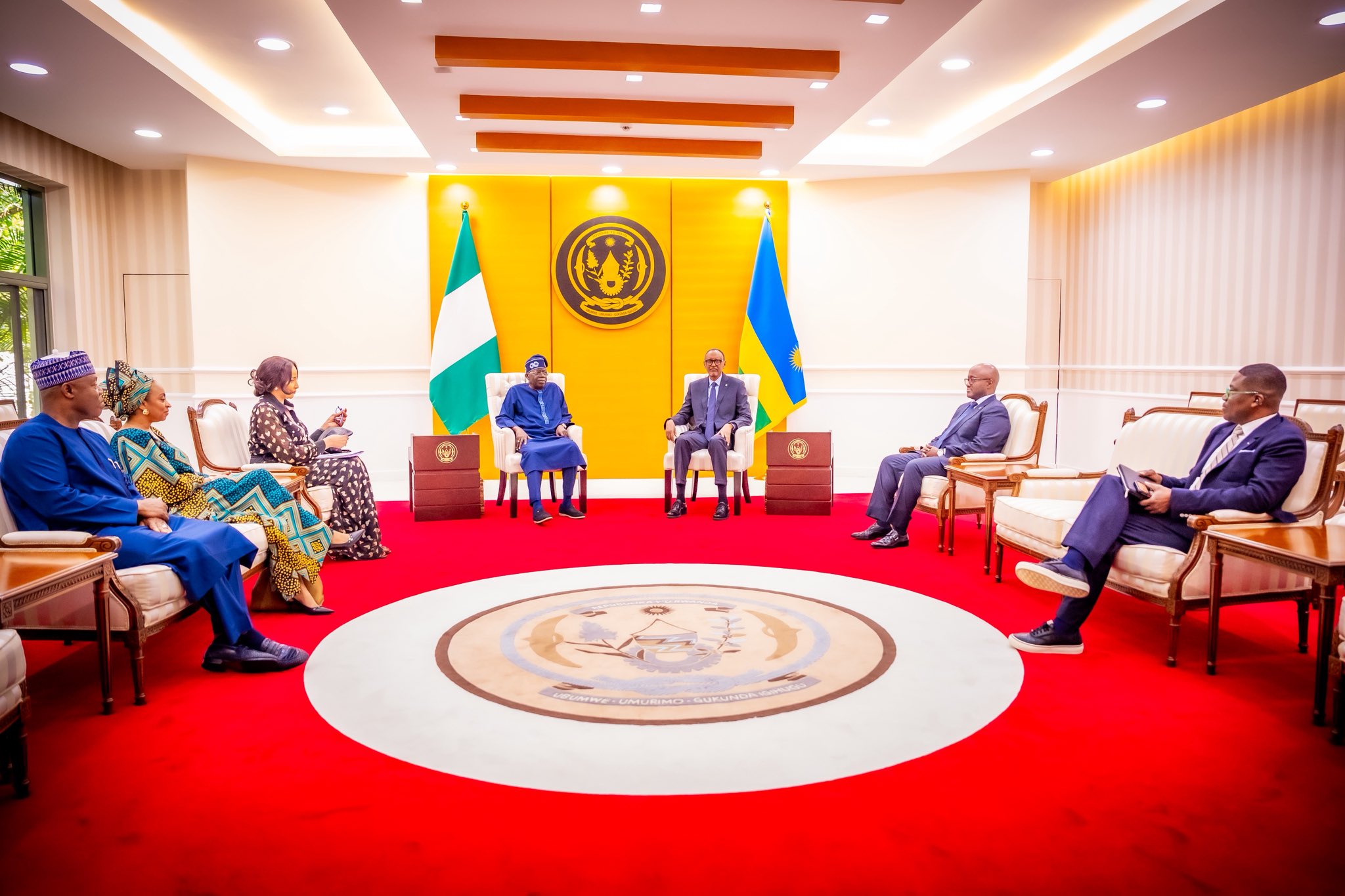 Tinubu, Kigali